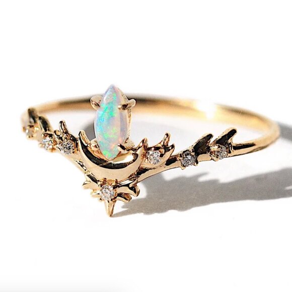 Opal Lvna Supreme Ring (size 7) - Picture 1 of 3